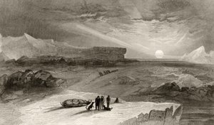 Le Point de vue du Cap George Russell, gravé par R. Hinshelwood, de 